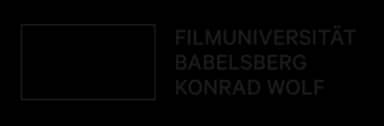 Filmuniversität Babelsberg KONRAD WOLF logo