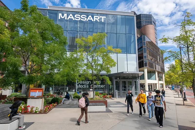 Massachusetts College of Art and Design campus — MassArt Design and Media Center