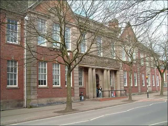 University of Staffordshire campus — Staffordshire University. This building at College Road, Stoke, opened as a technical college on 20 April 1914. View of