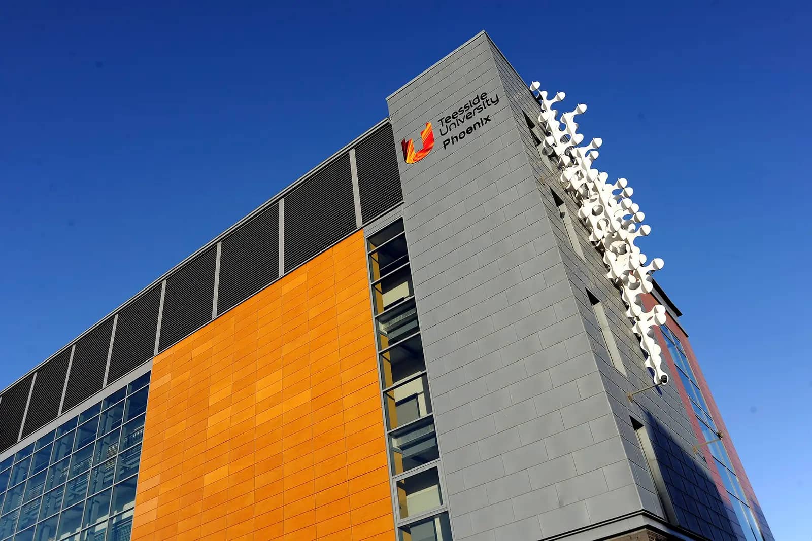 Teesside University campus — Phoenix Building. Designed by CPMG Architects 2006