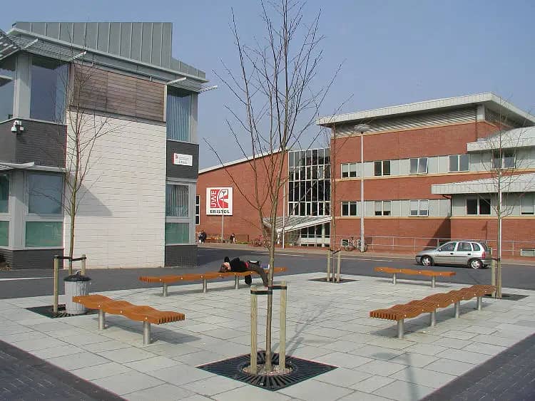 University of the West of England campus — Part of the University of the West of England campus at Frenchay, Bristol, England.